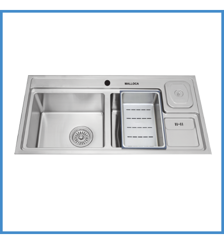 Chậu rửa chén Malloca MS 8804