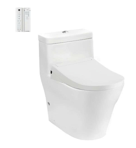 Bàn cầu một khối kèm nắp rửa điện tử WASHLET dòng S5 