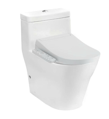Bàn cầu một khối TOTO kèm nắp rửa điện tử WASHLET dòng S2