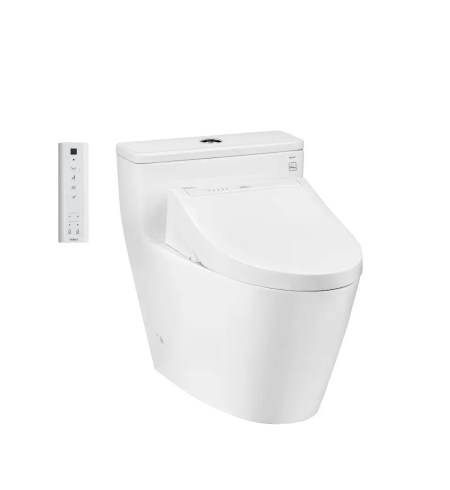 Bồn cầu 1 khối kèm nắp rửa điện tử WASHLET dòng C5 TCF24460AAA