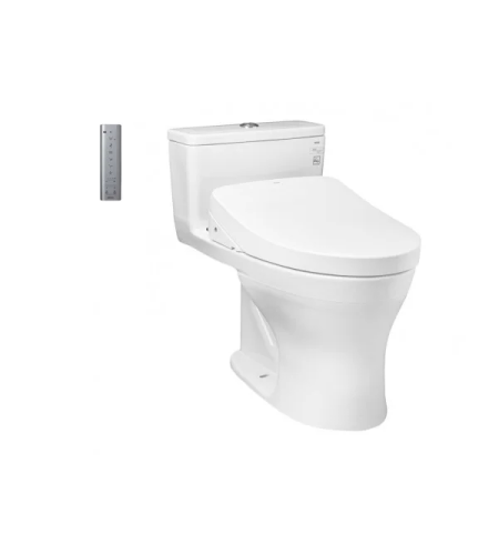 Bệt nhà vệ sinh một khối kèm nắp rửa bồn cầu điện tử WASHLET dòng S7