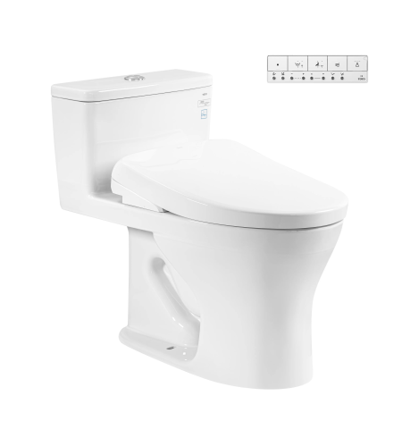 Bồn cầu 1 khối kèm nắp rửa điện tử WASHLET dòng S7 – TCF47360GAA