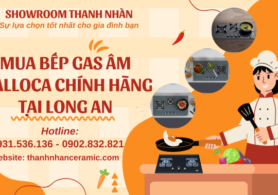 Mua bếp gas âm Malloca chính hãng tại Long An
