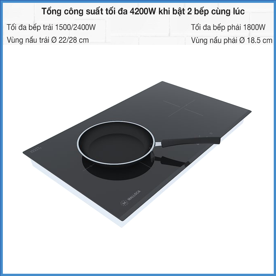 Ưu điểm của bếp điện Malloca MR 732