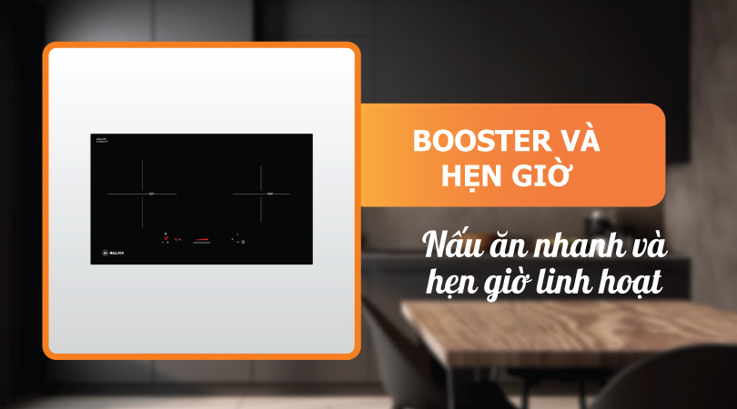 Chức năng Booster là một chức năng nấu nhanh tăng cường hiện đại trên thị trường hiện nay