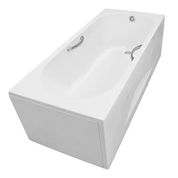 Bồn tắm nhựa tay vịn có yếm PAY1715HVC/TVBF411