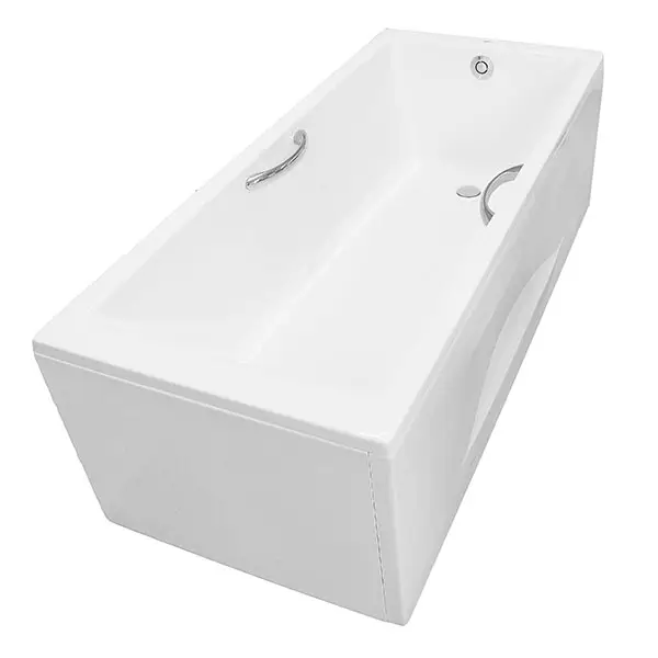 Bồn tắm nhựa tay vịn có yếm PAY1725HVC/TVBF411