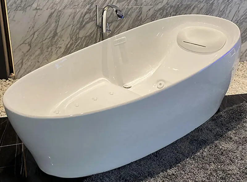 Hình ảnh mẫu bồn tắm không gian tại Thanh Nhàn ceramic