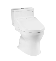 Bàn cầu hai khối CS302DW14 kết hợp nắp rửa điện tử WASHLET dòng C5 TCF24410AAA
