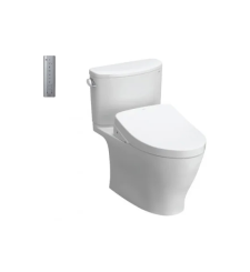 Bàn cầu vệ sinh hai khối CS767CRW12 nắp rửa điện tử thông minh Washlet