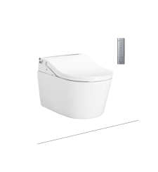 Bàn cầu treo tường kèm nắp rửa điện tử WASHLET seri RW (có tính năng xả tự động)