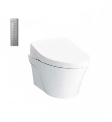 Bàn cầu treo tường kèm nắp rửa điện tử WASHLET dòng S7 (Có tính năng xả tự động)