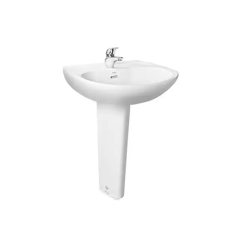 Chậu rửa mặt lavabo LPT239CR treo tường chân dài