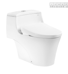 Bồn cầu 1 khối TOTO kèm nắp rửa điện tử WASHLET dòng S7