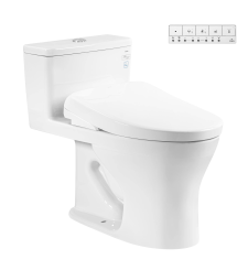 Bồn cầu 1 khối kèm nắp rửa điện tử WASHLET dòng S7 – TCF47360GAA