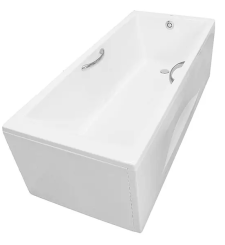 Bồn tắm nhựa tay vịn có yếm PAY1725HVC/TVBF411