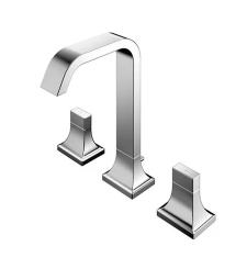 Vòi chậu TLG08201B tay vặn nóng lạnh GC (3 lỗ)